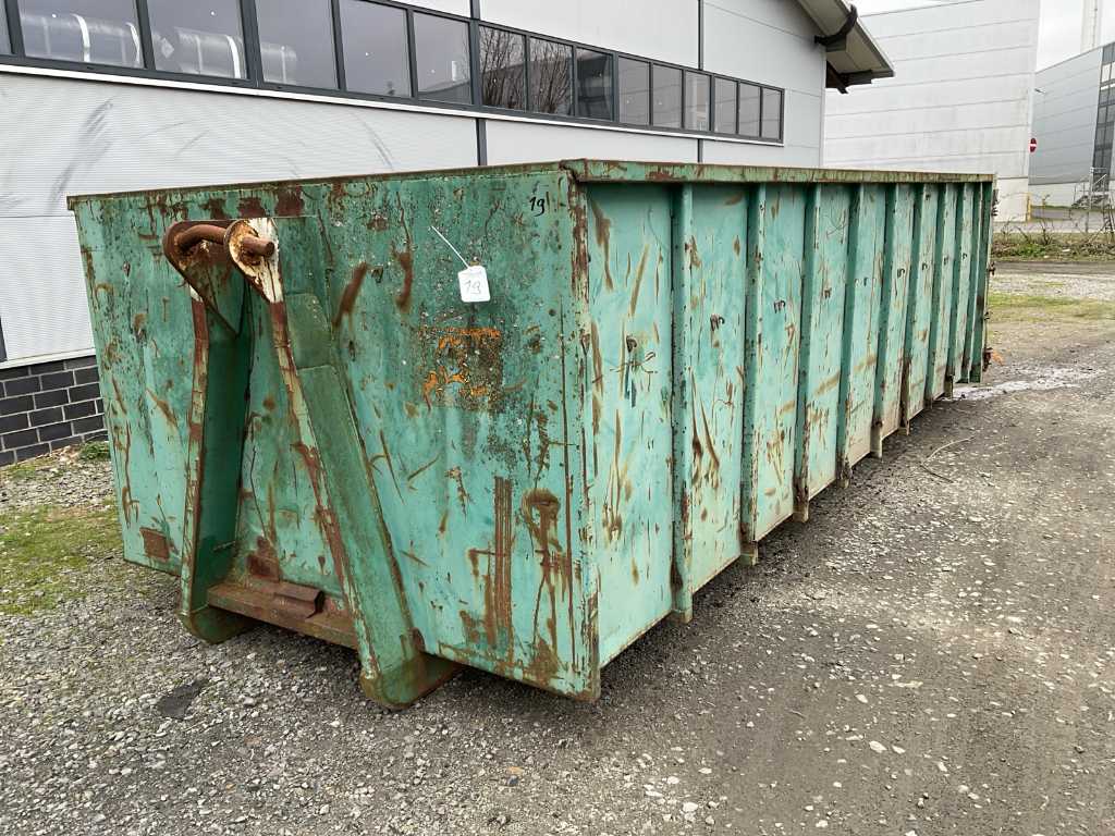 Afvoer haakarmcontainer