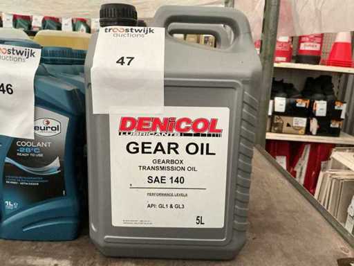 Denicol SAE 140 Transmissie olie Inhoud 5 liter (2x)
