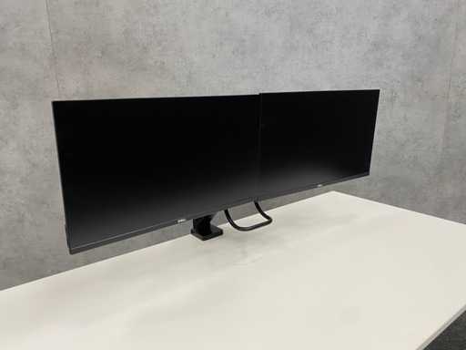Dell - 24" monitoren op monitorarm - HDMI, DP, VGA