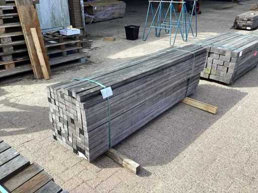 Azobè Hardhouten paal 50x50x2000mm (115x)