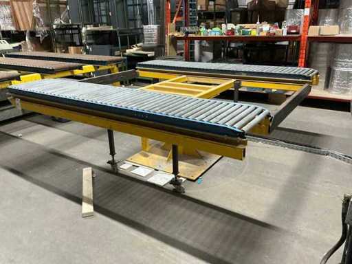 Manuele draaitafel met Moody rollenbanen