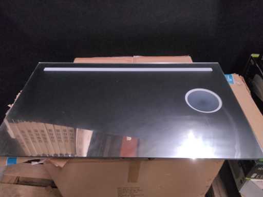 Oglind? de baie cu înc?lzire + LED + oglind? de b?rbierit