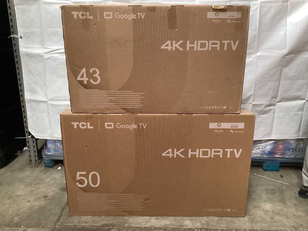 Tcl - 4K HDR - Televisies (2x)