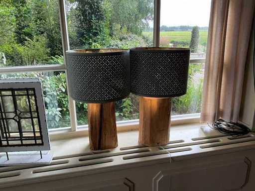 Table lamps (2x)