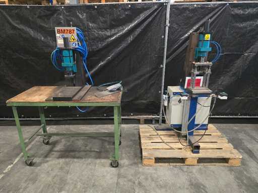 Diverse persmachines (2x)