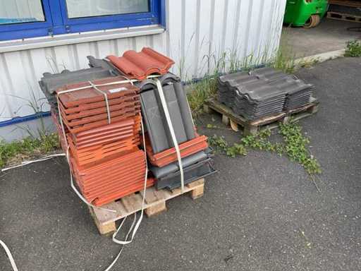 Ensemble mixte de tuiles de toit