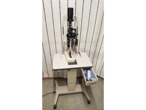TOPCON - ATE-600 With HAAG-STREIT AT900 - Slit lamp