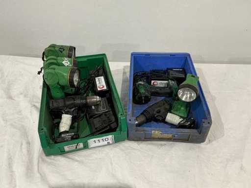 Hitachi and Hikkoki Bundle of Hand Tools