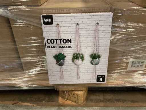 Lotto Gadgy Plant Hanger Macramé 3 pezzi (119x)