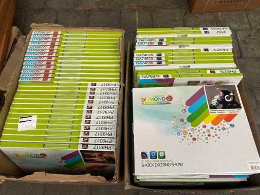 Ich möchte Diamantmalereien inklusive Werkzeugen 40x50 cm (56x) haben.