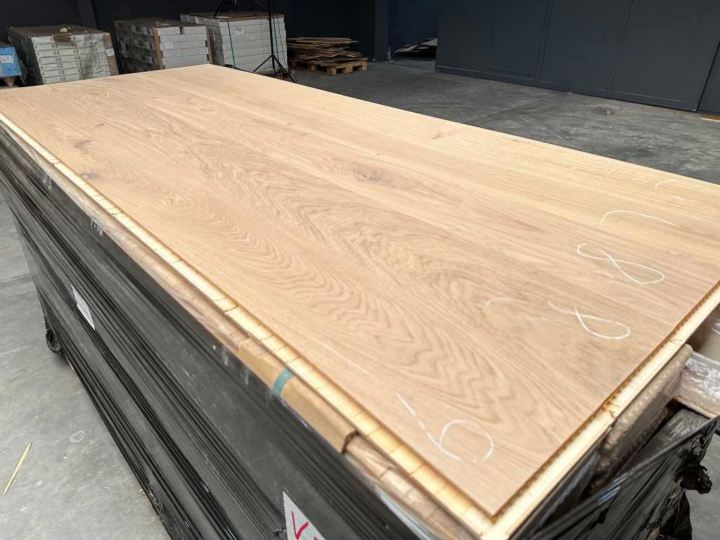 76,2 m2 Multiplank oak parquet XL - 2266 x 188 x 15 mm