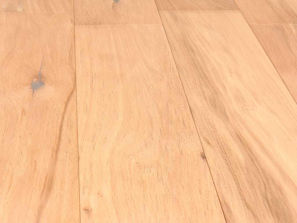 52 m2 Parquet oak untreated multi-plank - 630 x 150 x 14 mm