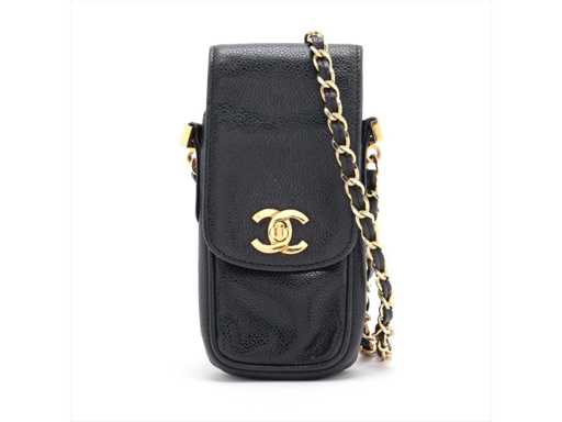 Chanel - Timeless/Classic - geantă de umăr din piele caviar