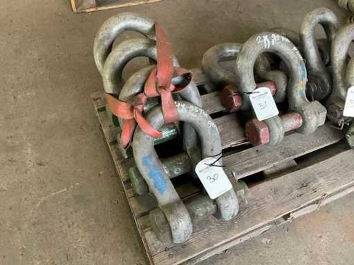 Lifting harp, greenpin (4x)