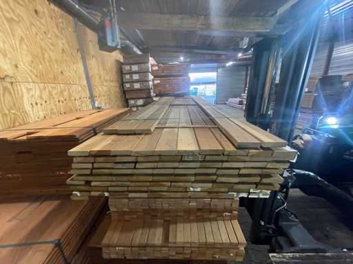 Ipé Rhombus profile 2450-2750x88x21mm (105x)