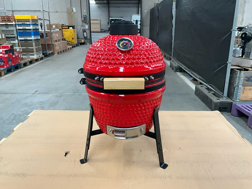 Kamado grill ( 13 inch ) - red