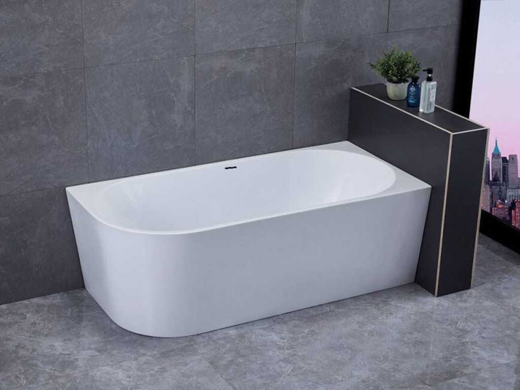 Saniclear - Lilla - Freestanding corner bath right
