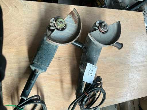 Bosch GWS 24-230 Electric angle grinder (2x)