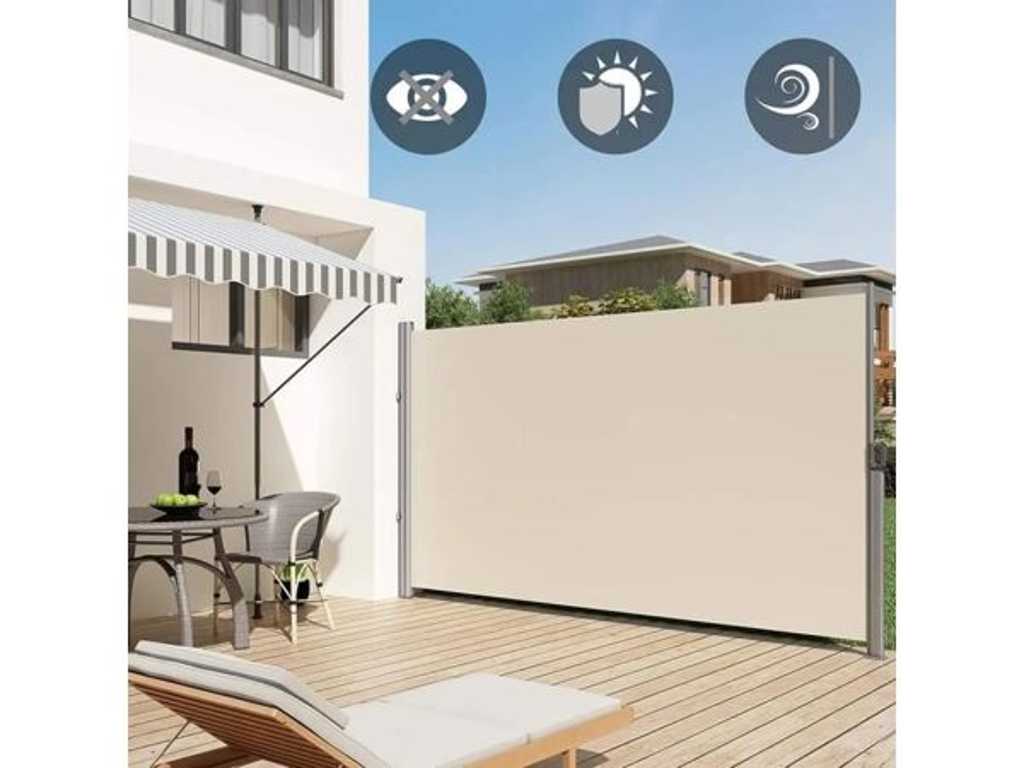 Store de balcon et de terrasse beige : 180 x 350 cm Brise-vue