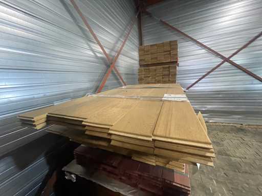 Pakoeli end tongue and groove (outdoor parquet) 1250-1550x145x21mm (24x)