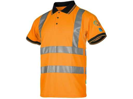 Sioen - Broby - Polo Hi Vis Größe XL (12x)