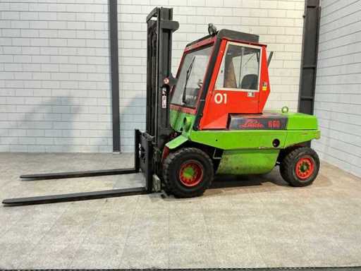 Linde - 1986 - H60D - Forklift truck