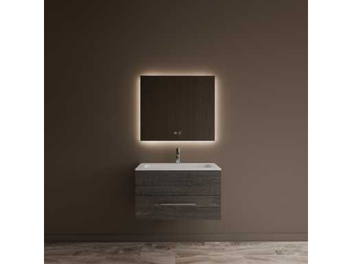 Gliss Design Mobile Base 90 cm Apollo Rovere Nero Set