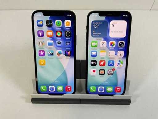 Apple iPhone 12 - 64 GB - Black (2x)