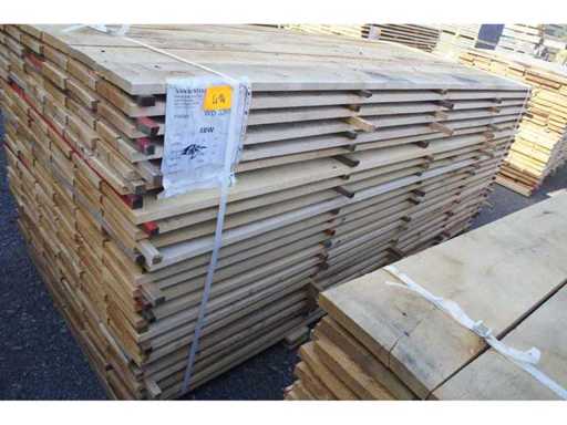 1,39 m³ Oak planks 22mm