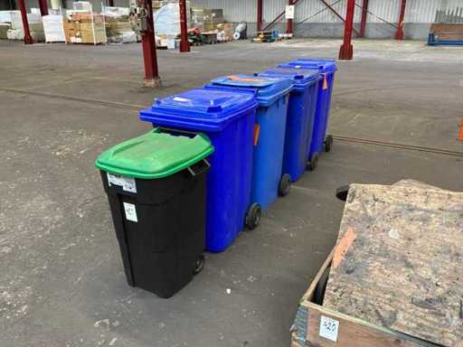 Pojemniki na odpady (5x)