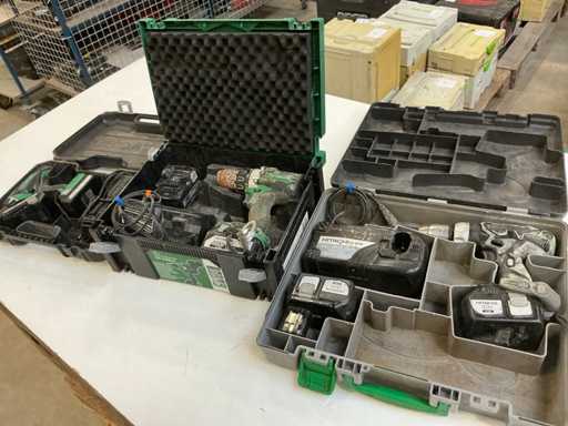 Hitachi Cordless Drill (3x)