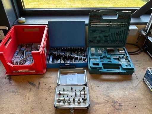 Set de găurire și frezare Makita / Ecotools / Dresselhaus