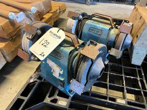 Creusen DS 7150 TS Werkbankschleifmaschine (2x)