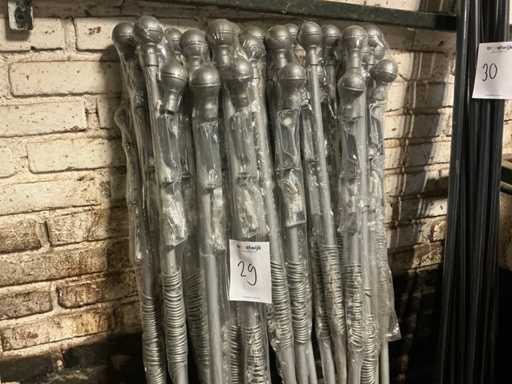 Set de tringles à rideaux de fête 170-300cm