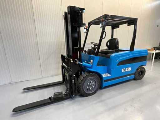 Electric Forklift FE-45LI - Forklift Triplex - Freelift - Sideshift - 2026 - 0 hours- 4.8M