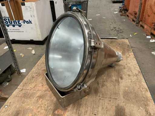 Światło reflektorów w stylu vintage navy