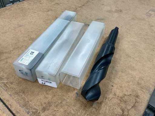 DIN 345 Type N HSS Twist Drill with Morse Taper 58.00 mm (2x)