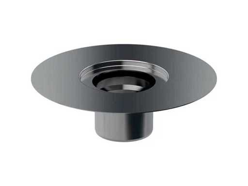 Geberit 388.101.00.1 Bride en acier inoxydable pour les connexions au sol