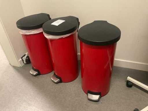 Coșuri de gunoi și coșuri de gunoi Brabantia (3x)