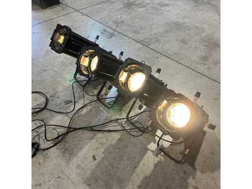 ETC - Source IV daylight HD - Cutouts / with flight case (4x)