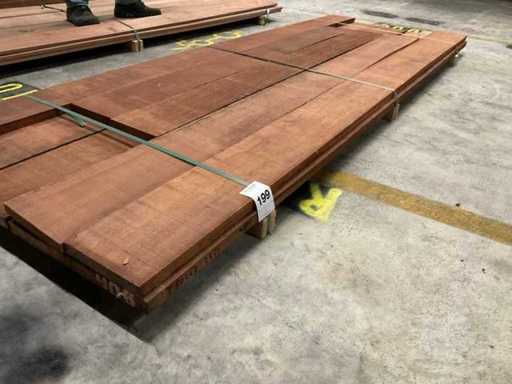 Angelim Vermelho boards 30x200 mm (10x)