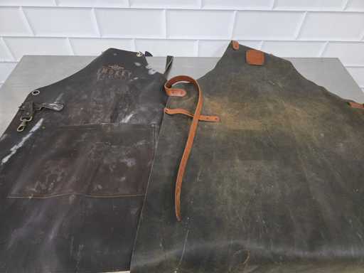 Smokey Bandit / Witloft - Tabliers en cuir (2x)