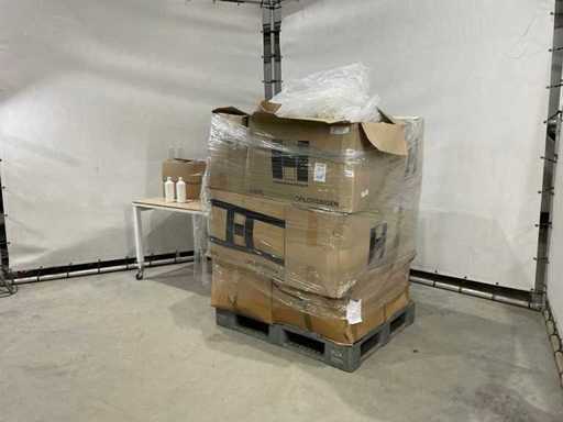 Partij plastic flessen