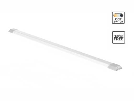 40W 3 kleur CCT LED Batten licht(10x)
