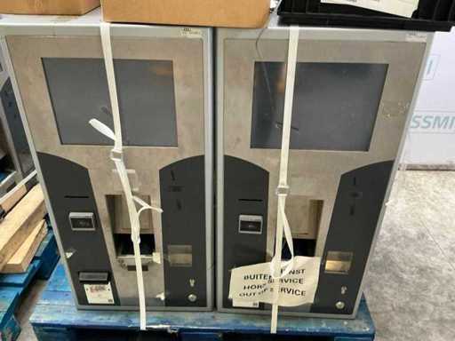 Automaten seitz AUF-78 Cash to chipcard dispencer (7x)