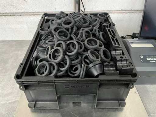 Würth 5.30 kg Assorti diverse bevestigingsmaterialen in stapelbare bak