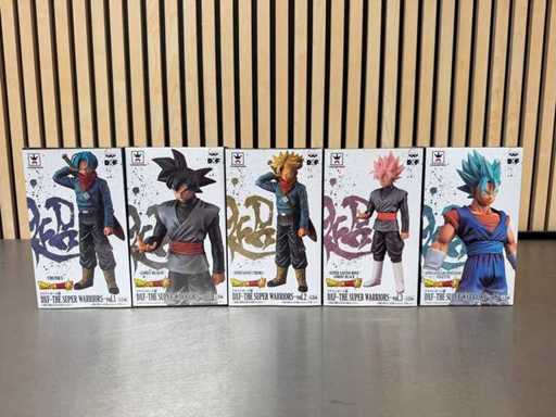 Banpresto - Dragon Ball Super DXF The Super Warriors collection figurines (5x)