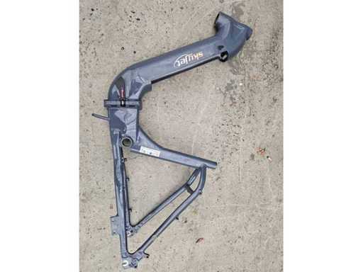 Foldable frame of a fat bike