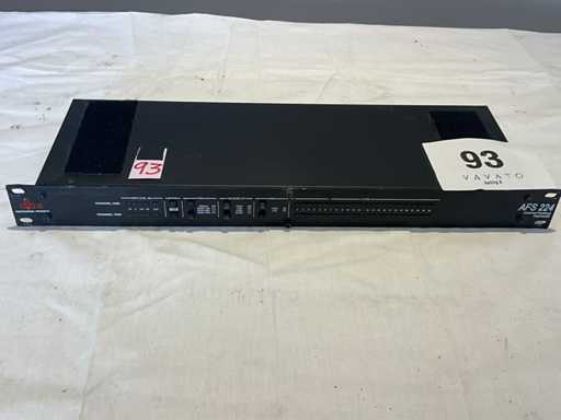 dbx AFS 224 feedback suppresion