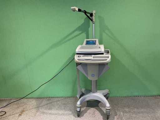 GE MAC3500 ECG device 12sl Marquette including trolley medical equipment